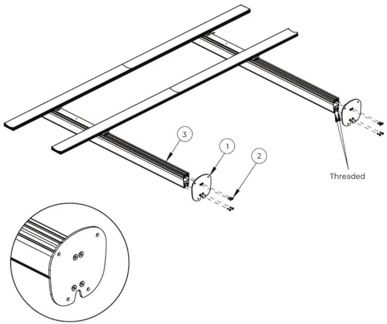 B-Tech BT8538 - Fix Bases To Columns - 1