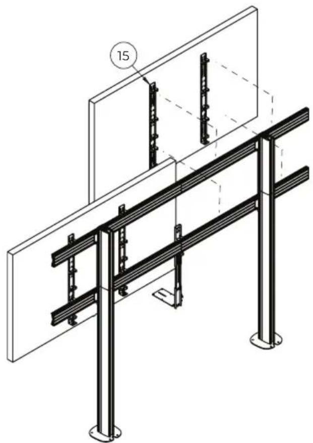 B-Tech BT8538 - Hook Screens Onto Rails - 2