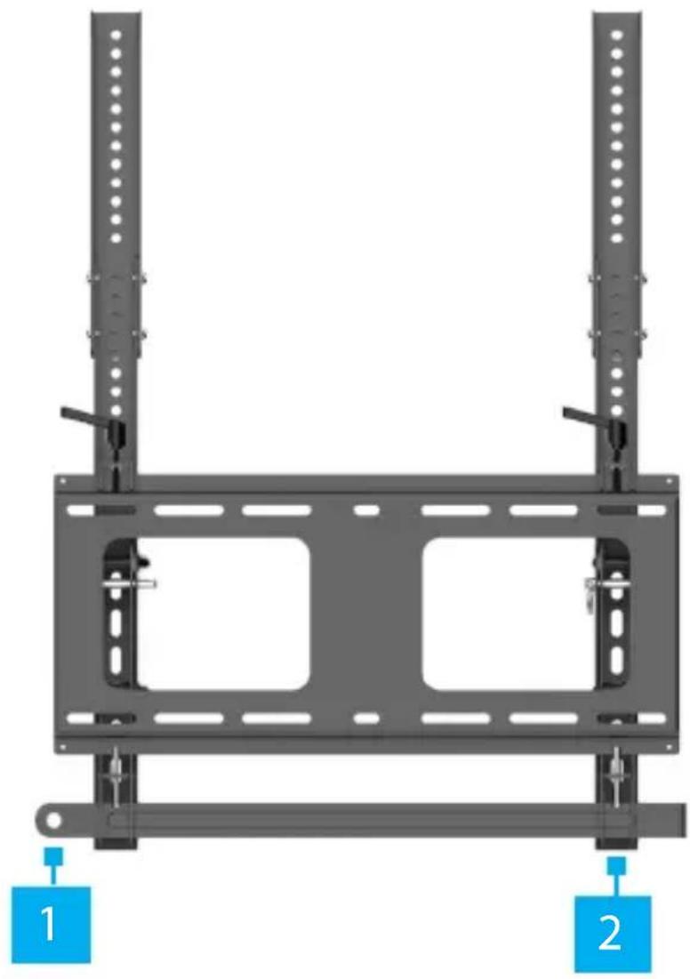 StarTech.com FPWTLTPORT - Rear View - 1