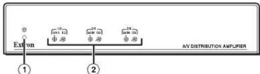 Extron 1 2 AV DISTRIBUTION AMPUER