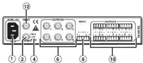 12 INPUT CE OUTPUT9 INPUT OUTPUTS 1 2 4 6 8 10 1 2 4 6 8 10 DASHED
