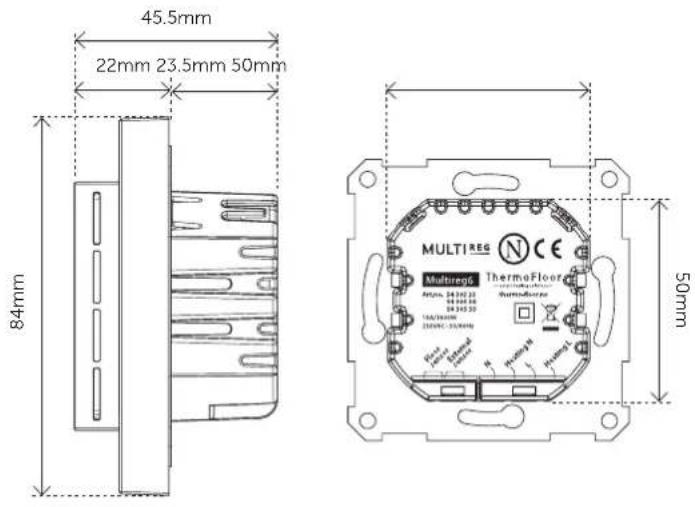Heatit MULTIREG6 - THERMOSTAT MODE - 1
