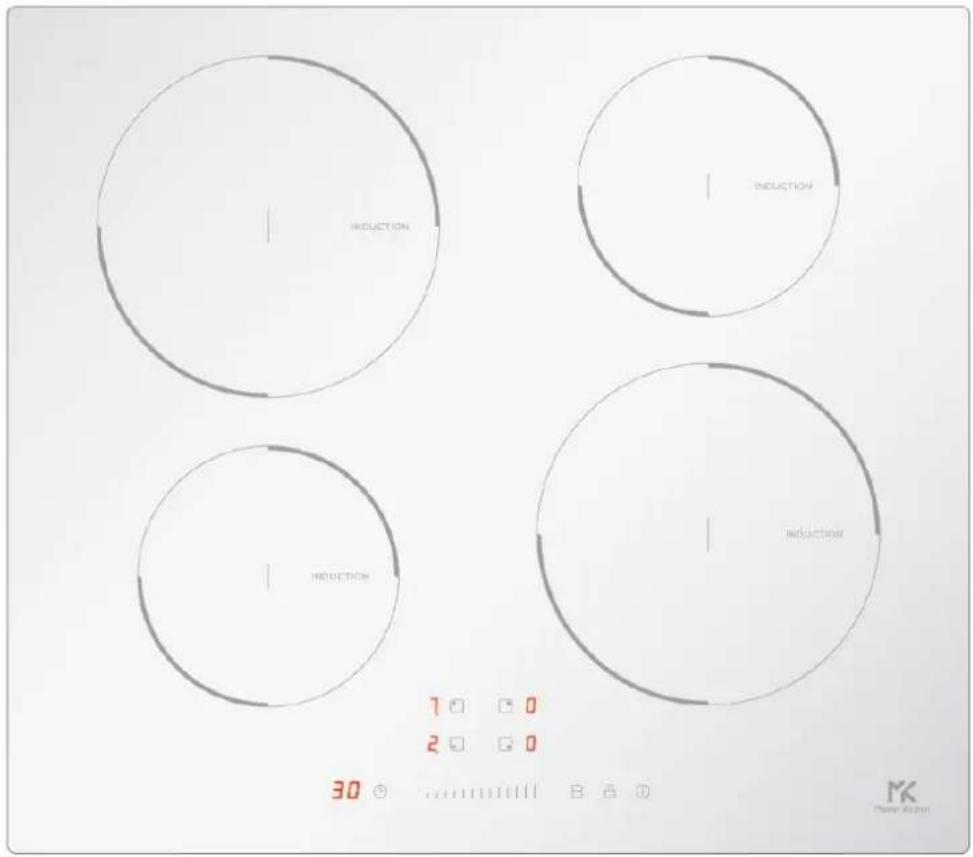 Master Kitchen MKHI 604 WH - Induction Hob - 1