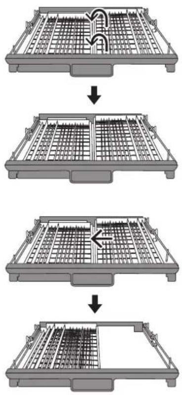 Master Kitchen MKDW FI607314 EHP D - Come utilizzare il Terzo Cesto - 1