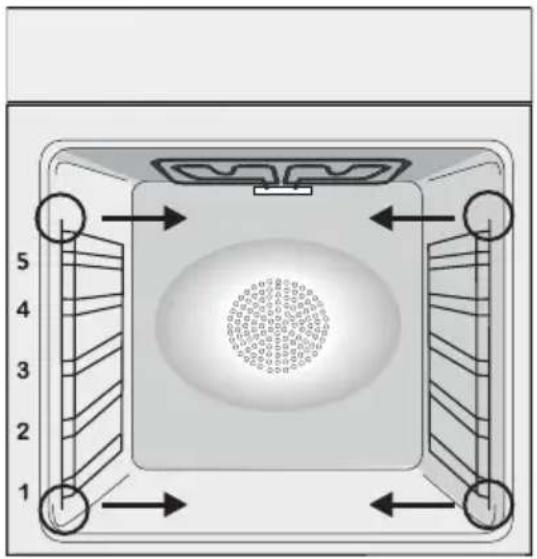 CANDY COS625XBL - Инструкция по снятию и очистке боковых решеток - 1