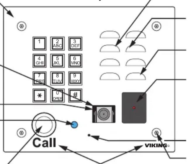 1 2 3 ABC DEF 4 5 6 GHI JKL MNO 7 8 9 PRS TUV WXY * 0 # OPER # Call VIKING