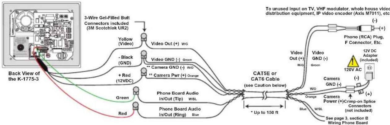 VIKING K-1775-3-EWP - Camera Wiring and Adjustments - 3