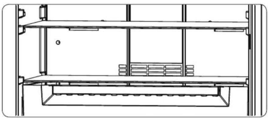 Caple CAFF43 - REFRIGERATOR COMPARTMENT - 1
