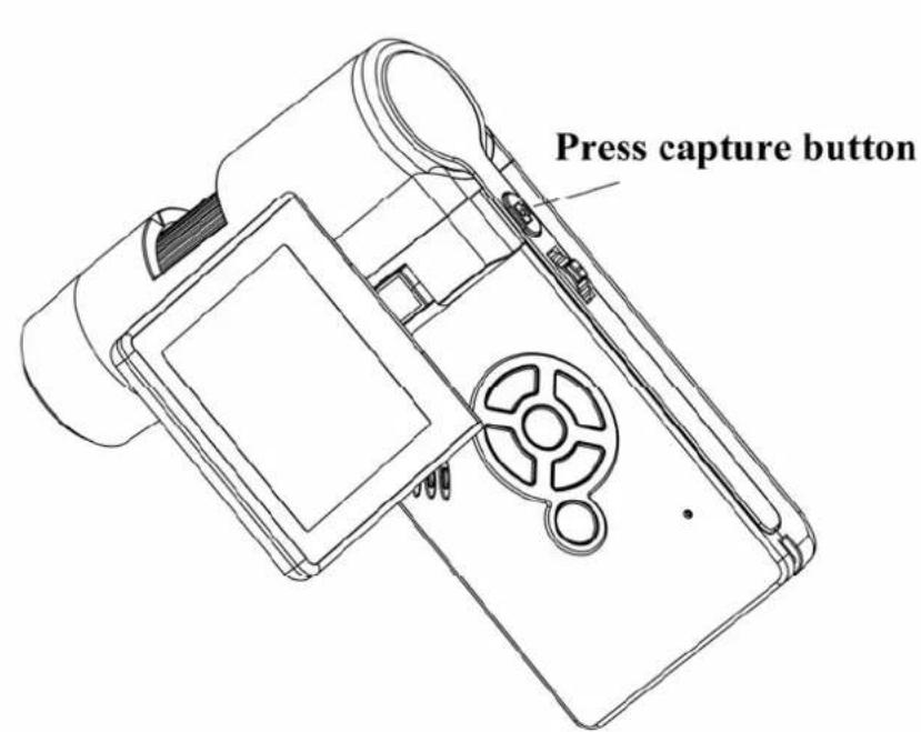 Press capture button