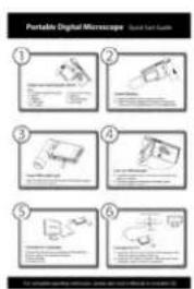 Portable Digital Microscope 1 2 3 4 5 6