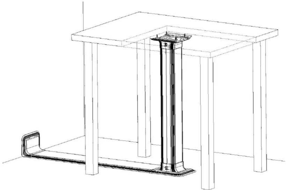 Panduit AFR4CC - TABLELEG - 14