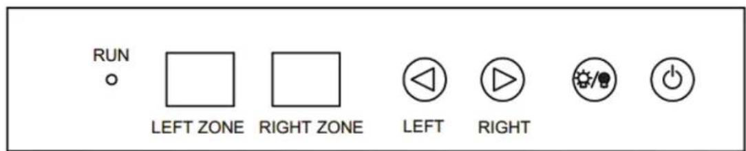 EDGESTAR CWR362FD - Using the Temperature Control Panel - 1