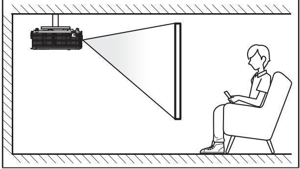 OPTOMA W355 - Installation du projecteur - 4