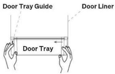 Door Tray Guide Door Liner Door Tray