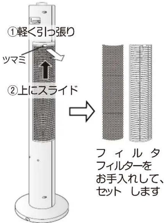 Yamazen YSR-WD901 - <吸気口・送風口> - 1