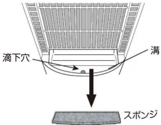 Yamazen FCR-G403 - 水の滴下口のお手入れ - 1