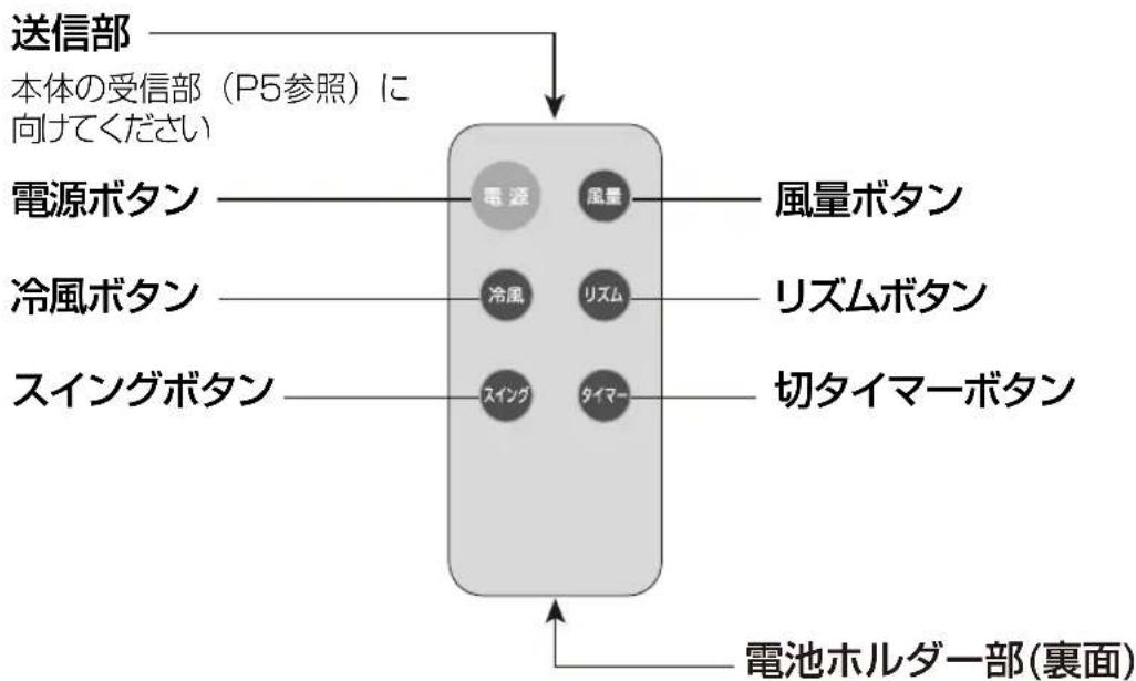 Yamazen FCR-G403 - ■リモコン(P9「使いかた」参照) - 1