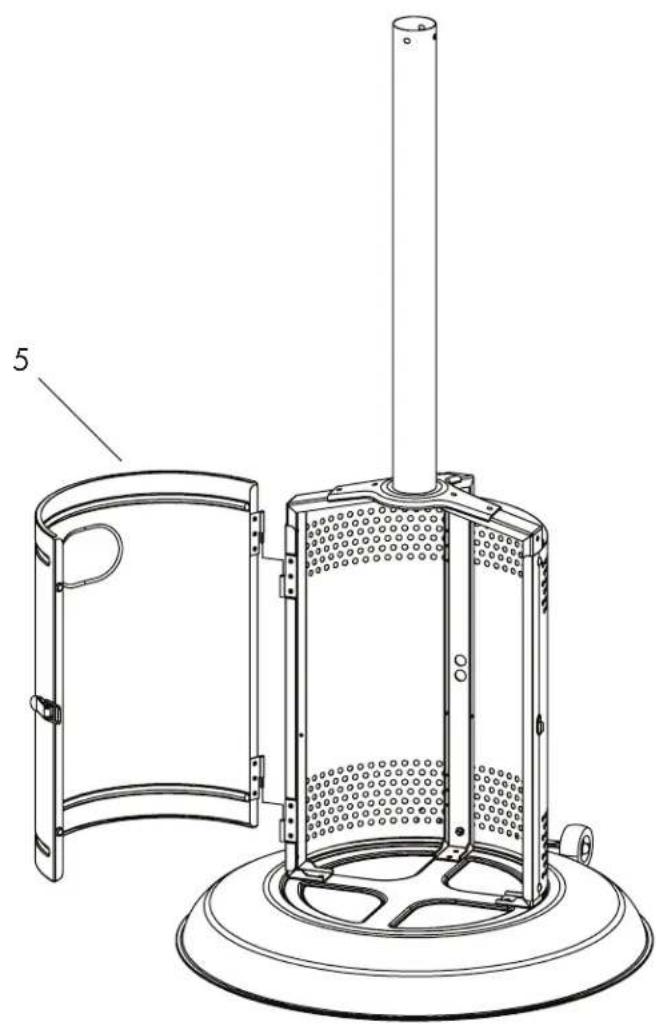 CUISINART Perfect Position COH-400 - STEP 4 - ATTACHING THE CYLINDER CHAMBER DOOR - 1