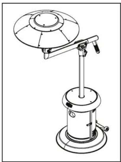 CUISINART Perfect Position COH-400 - RAISING AND LOWERING THE BURNER HEAD - 1
