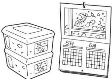 Yamazen YFR-SF240 - ● 食品名と日付をメモする - 1