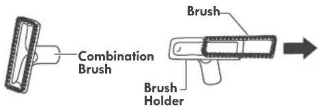 Combination Brush Brush Brush Holder