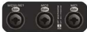 Audibax Zone 360 BT - Controles de nivel de entrada - 1