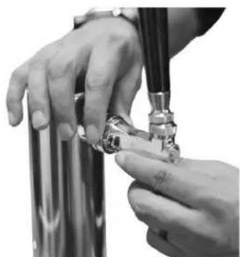 EDGESTAR KC3000BL - Install Handle & Faucet - 1