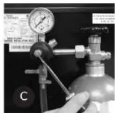 EDGESTAR KC3000BL - Calibrating the Regulator - 3