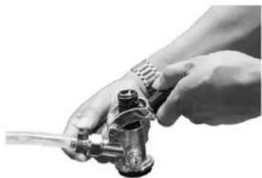 EDGESTAR KC3000BL - Attach Tube to Coupler - 1