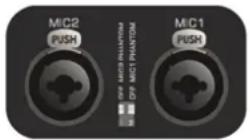 Audibax Zone 120 BT - 3) Phantom power - 1