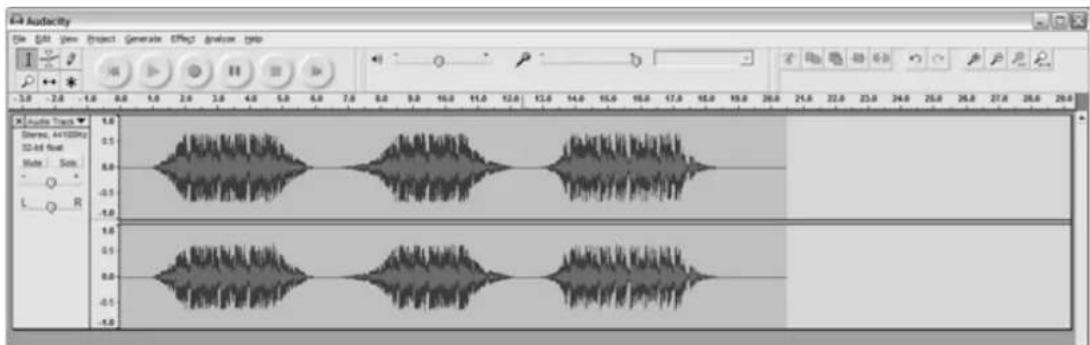 Audio Track Shore, 4100Hz 52.64 Nuts Mode: Socs L: R