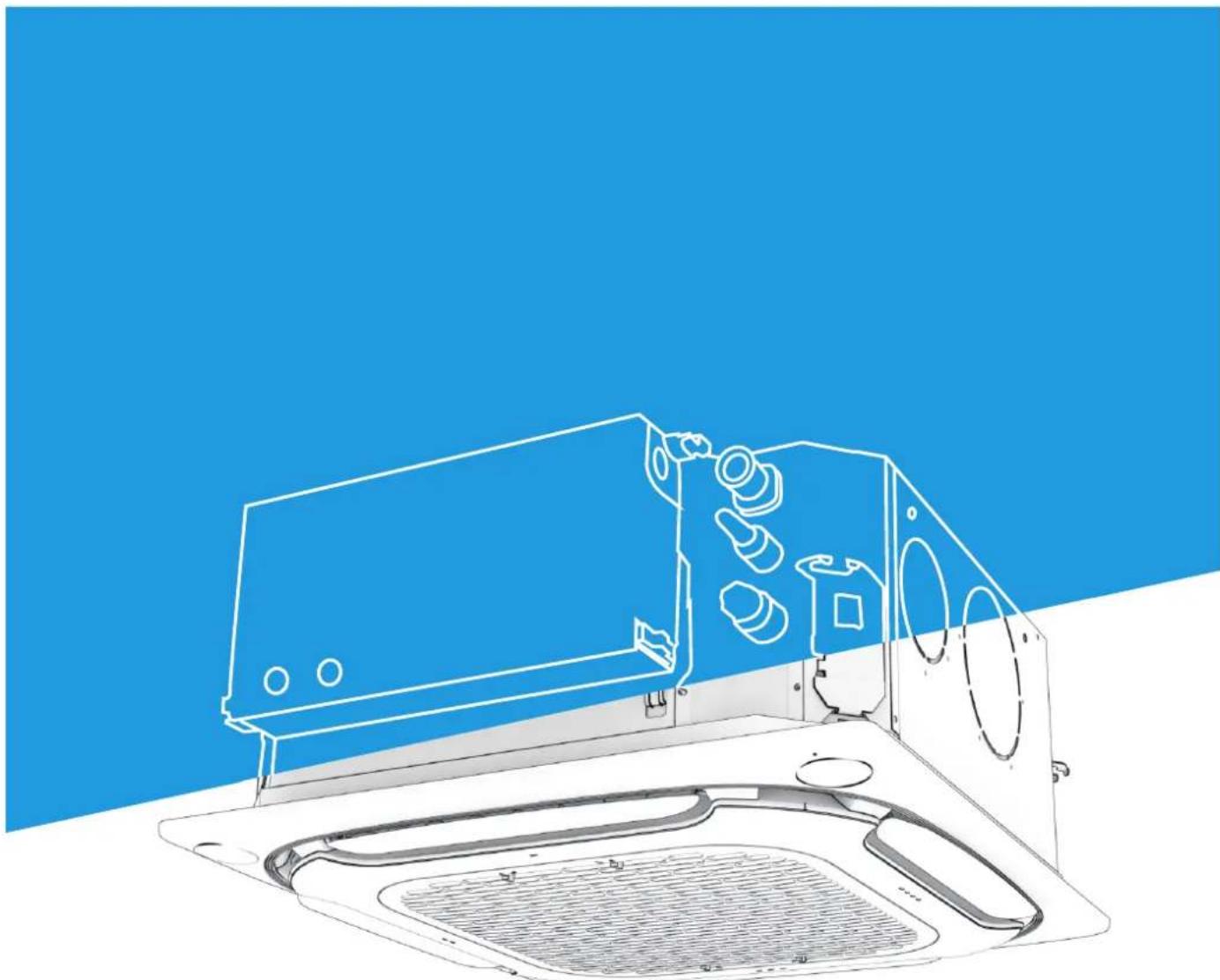 MIDEA MIH63Q4CHN18 - Compact Four-Way Cassette - 1