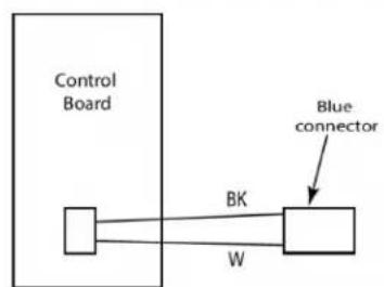 Control Board Blue connector BK W