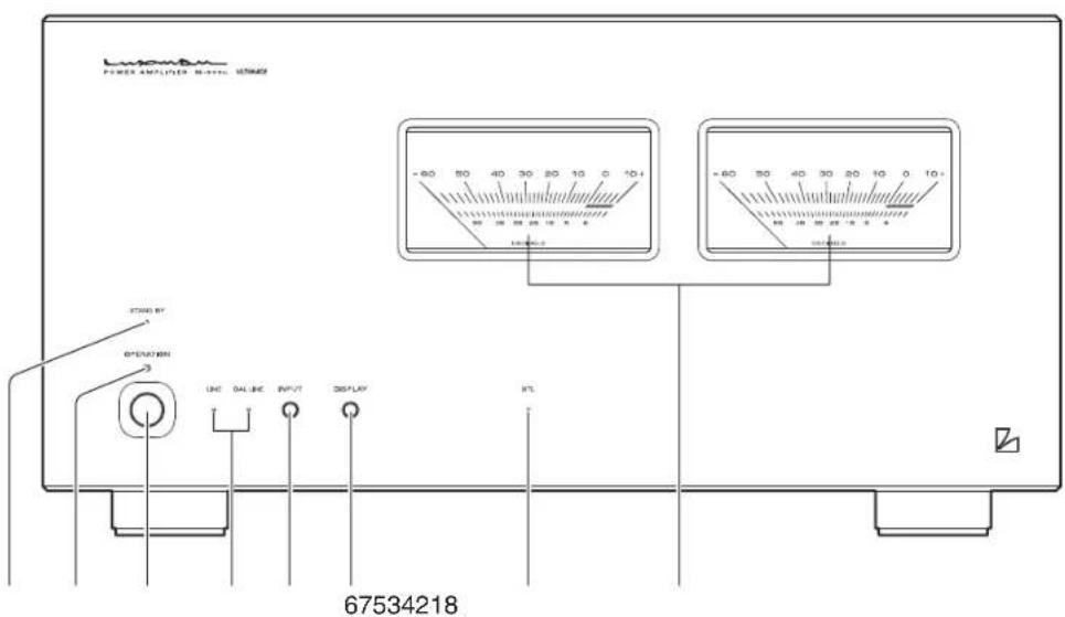 LUXONAM POWER AMPLIPTOR Nomencl. 67534218 STAND BY OPERATION LINE OALINE INPUT 30°/V 67534218 NTL