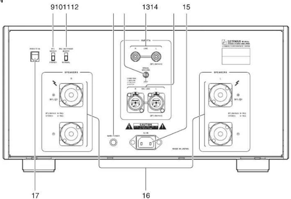 9101112 1314 15 MIDUO BL STEDD SAL Load Power RBCVY NORMAL SPKARENS H STL 200Hz STEDD 8-16Ω A-16Ω - INFL 17.6 R LINE STL (R/W/DC) 777 R EAL LEW STL (R/W/DC) CAUTION ALL MADE POWER MADE IN JNAN LUXMAN 0-40Hz STEDD 0-16Ω STEDD 8-16Ω - SAL Load Power SAL Load Power STL (R/W/DC) STEDD 8-16Ω - MADE IN JNAN SAL Load Power