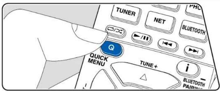 TUNER PHC NET BLUETOOTH QUICK MENU TUNE+ i BLUETOOTH PAIRING