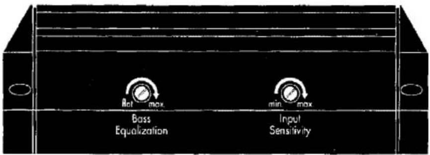 Hot max min max Bass Equalization Input Sensitivity