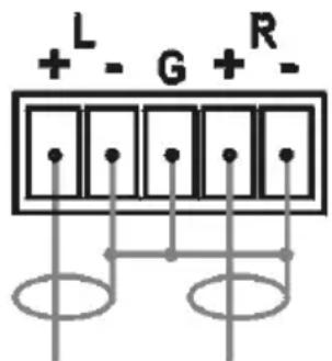 +L - G +R -