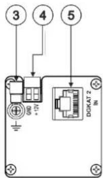 ③ ④ ⑤ GPIO +1V DQKAT 2 IN