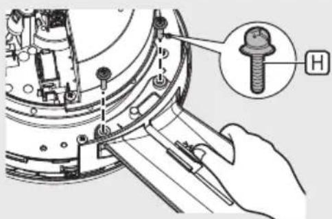 PANASONIC F-60GDS - Install the Blades - 2