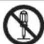 PANASONIC F-60GDS - WARNING - 15