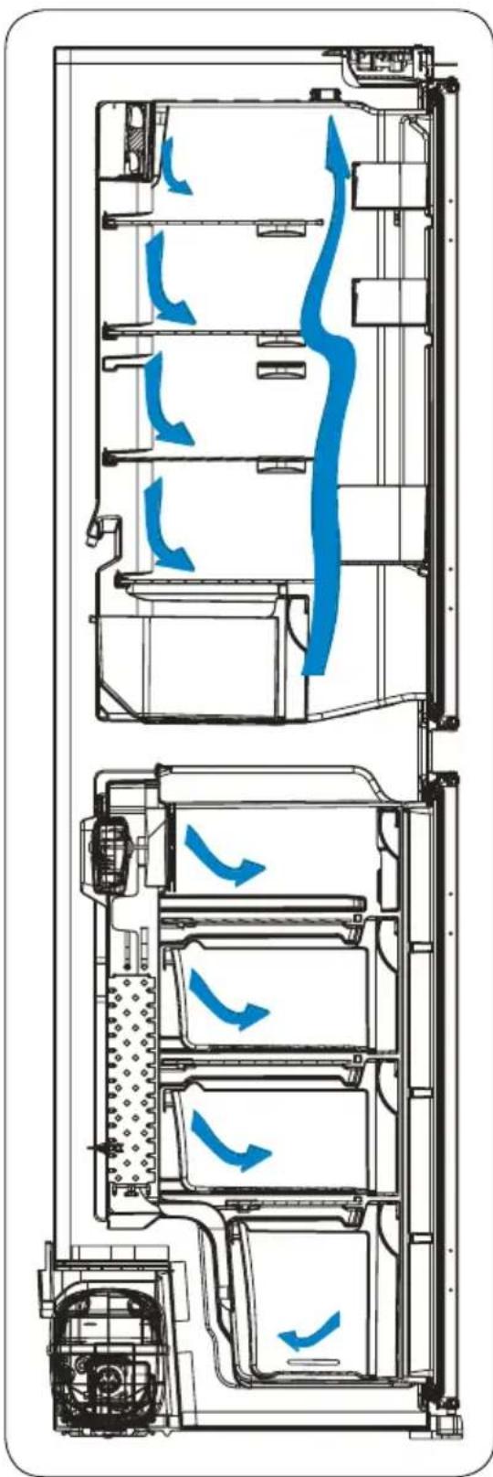 Caple Ri7321 - FROST FREE TECHNOLOGY - 1
