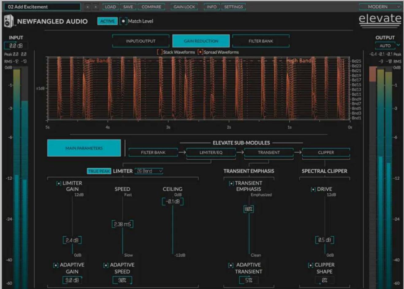 EVENTIDE Elevate - 4.4MAINPARAMETERSPAGE - 1