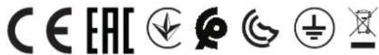 CE EAC ⏻ φ ⊕ ± X