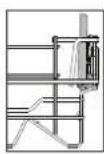 FRANKE FDWS 614 D8P DOS E - FOLDABLE FLAPS WITH ADJUSTABLE POSITION - 1