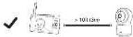VTECH RM7754HD - Positioning the HD video monitor - 3