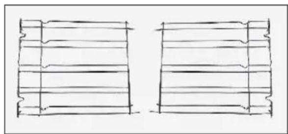 IBERNA IB7D405X - Lateral wire grids - 1