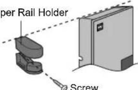 KDK TG3AE1 - Shower Hanger installation. - 2