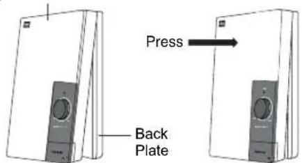 Press Back Plate