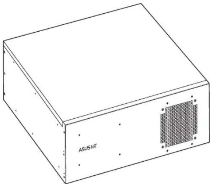 ASUS EBS-A710 - Front panel and rear panel - 1